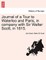 Journal of a Tour to Waterloo and Paris, in Company with Sir Walter Scott, in 1815.
