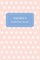 Naomi's Pocket Posh Journal, Polka Dot