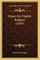 Hopes for English Religion (1919)