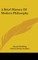 A Brief History Of Modern Philosophy