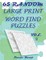 Puzzle World 65 Random Large Print Word Find Puzzles - Volume 9