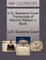 U.S. Supreme Court Transcripts of Record Watson v. Buck