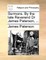 Sermons. by the Late Reverend Dr James Paterson, ...