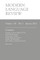 Modern Language Review (118