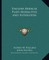 English Miracle Plays Moralities and Interludes