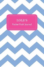 Lola's Pocket Posh Journal, Chevron Lola's Pocket Posh Journal, Chevron