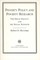 Poverty Policy and Poverty Research (1976. Corr. 5th Printing)