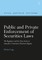 Public and Private Enforcement of Securities Laws