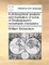 A Philosophical Analysis and Illustration of Some of Shakespeare's Remarkable Characters.