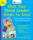 What Your Third Grader Needs to Know (Revised and Updated)