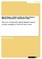 The use of internal Capital Markets based on the example of Next & New Look