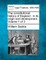 The constitutional history of England