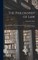 The Philosophy of Law