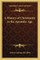 A History of Christianity in the Apostolic Age