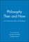 Philosophy Then and Now