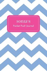 Sonia's Pocket Posh Journal, Chevron Sonia's Pocket Posh Journal, Chevron
