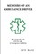 Memoirs of an Ambulance Driver