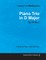 Ludwig Van Beethoven - Piano Trio in D Major - Op. 70/No. 1 - A Score for Piano, Cello and Violin;With a Biography by Joseph Otten
