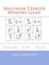 Sealyham Terrier Memory Game