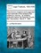 The Divorce Congress and Suggested Improvements in the Statutory Law Relating to Divorce