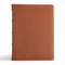 CSB Verse-By-Verse Reference Bible, Holman Handcrafted Collection, Marbled Tan Premium Calfskin