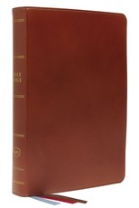 KJV, Preaching Bible, Premium Calfskin Leather, Brown, Comfort Print KJV, Preaching Bible, Premium Calfskin Leather, Brown, Comfort Print