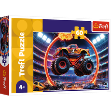TREFL puzzle Monster truck 60 pcs TREFL puzzle Monster truck 60 pcs