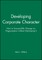 Developing Corporate Character (DP11)