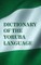 Dictionary Of The Yoruba Language Hardcover