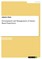 Development and Management of Nature Based Experience