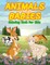 Animals And Their Babies Coloring Book For Kids