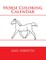 Horse Coloring Calendar