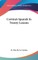 Cortina's Spanish In Twenty Lessons