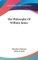 The Philosophy Of William James