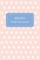 Kyla's Pocket Posh Journal, Polka Dot