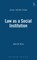 Law as a Social Institution