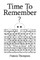 Time to Remember
