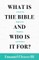 What Is the Bible and Who Is It For?