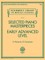 Selected Piano Masterpieces - Early Advanced Schirmer's Library of Musical Classics