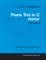 Ludwig Van Beethoven - Piano Trio in C minor - Op. 1/No. 3 - A Score for Piano, Cello and Violin