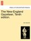 The New-England Gazetteer, Tenth edition.