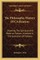 The Philosophic History of Civilization
