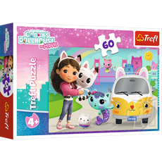 TREFL GABBY´S DOLLHOUSE Puzzle Gabby´s Dollhouse, 60 pcs