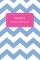 Myra's Pocket Posh Journal, Chevron
