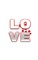 love hearts Valentine's Creative blank journal