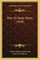 How to Study Music (1920)