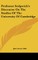 Professor Sedgwick's Discourse on the Studies of the University of Cambridge