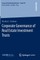Corporate Governance of Real Estate Investment Trusts