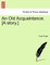 An Old Acquaintance. [A Story.]