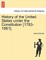 History of the United States under the Constitution [1783-1861].